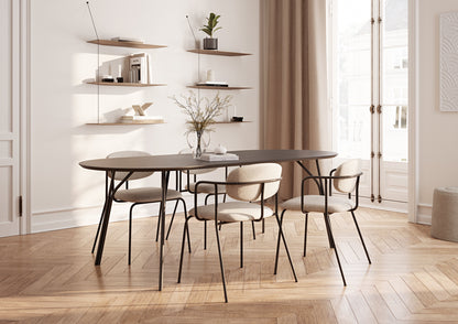 Tree Spisebord (220 cm) - Sort/Sort