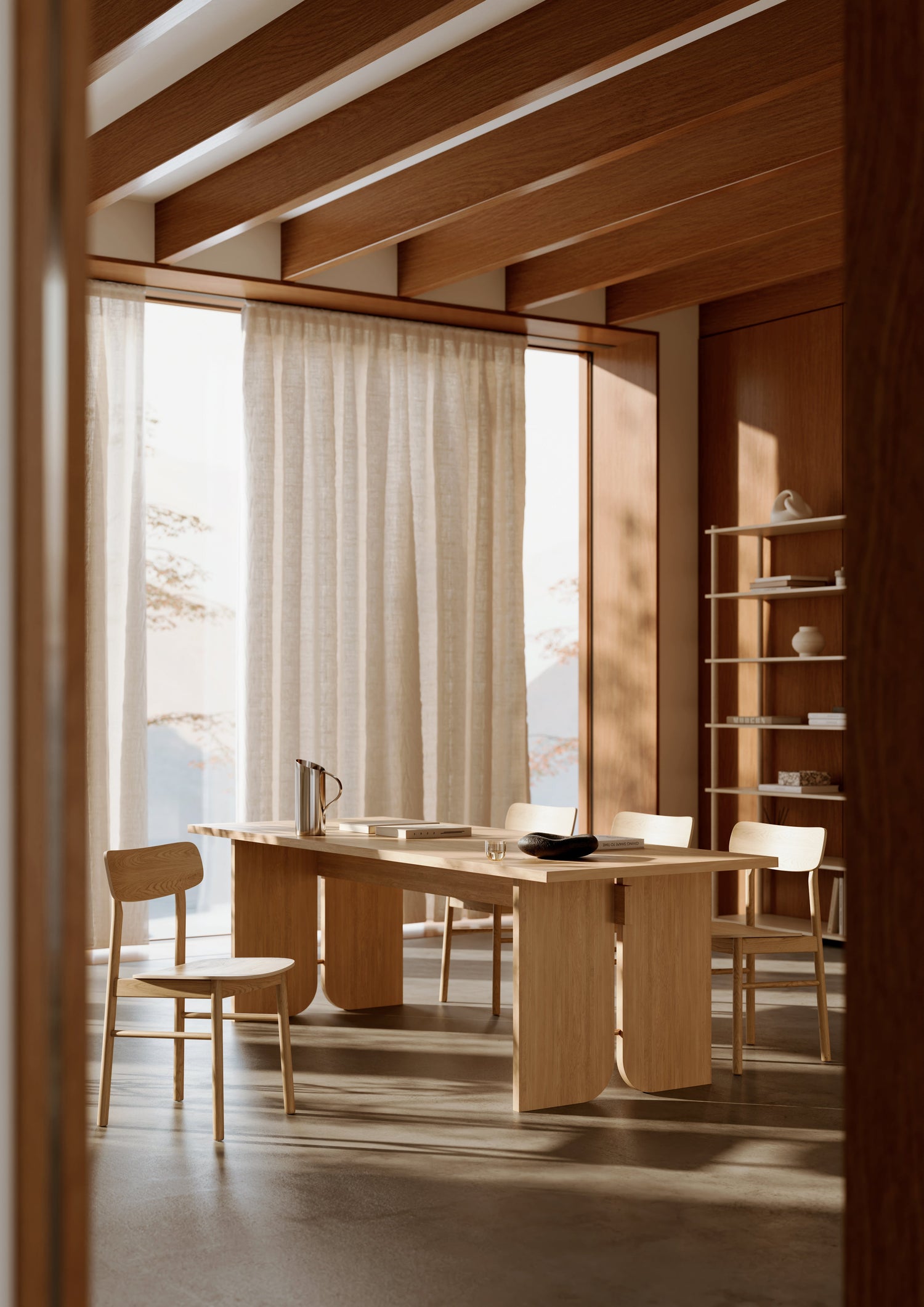 Kimono Spisebord - Eik