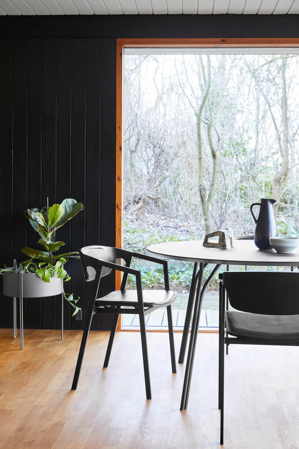 Tree Spisebord (120 cm) - Sort/Sort