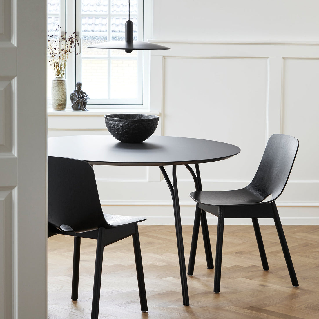 Tree Spisebord (120 cm) - Sort/Sort