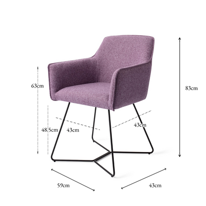 Hofu spisestol Violet Daisy