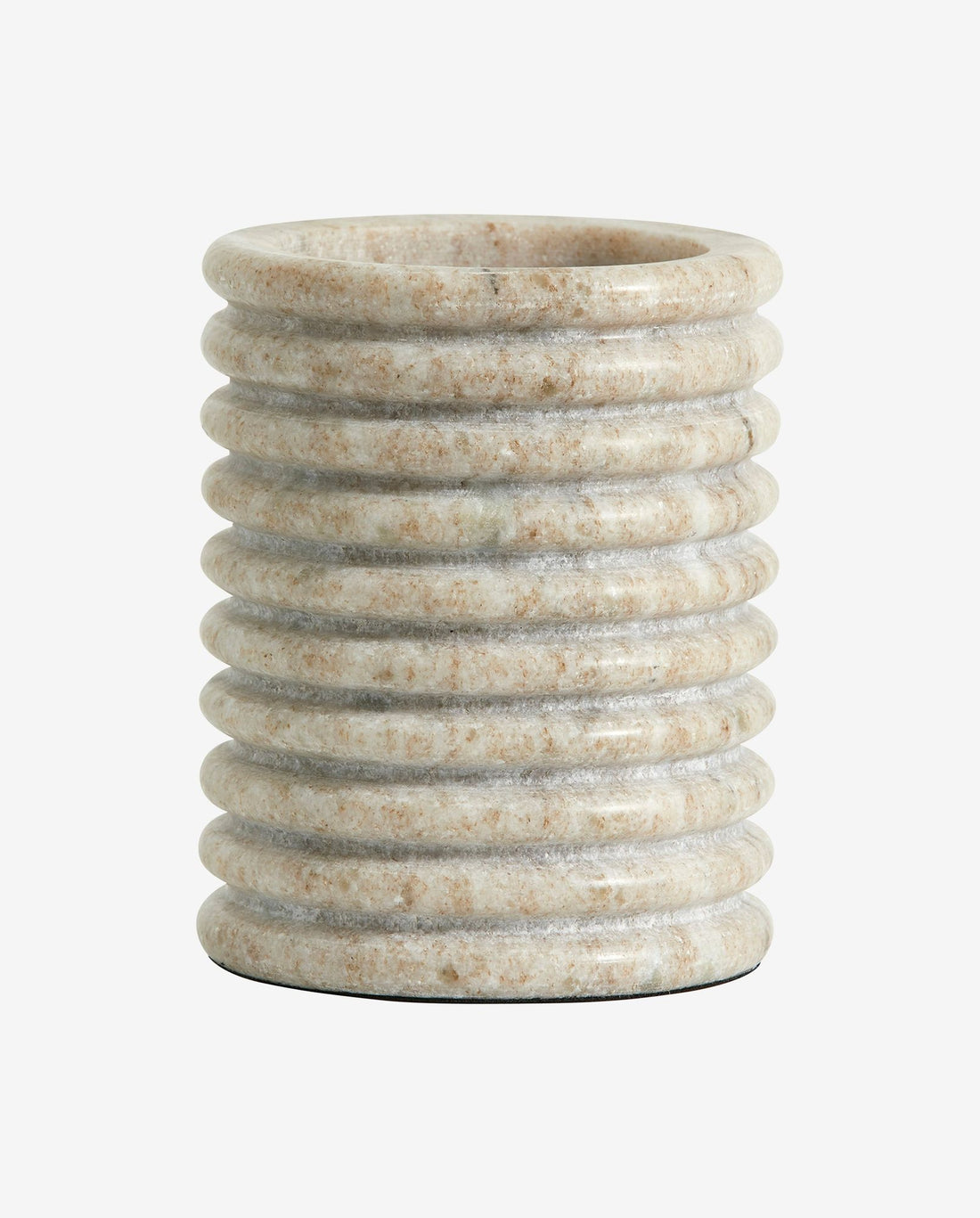 Otok lysestake i marmor - X -Large - H12 cm - lysebrun