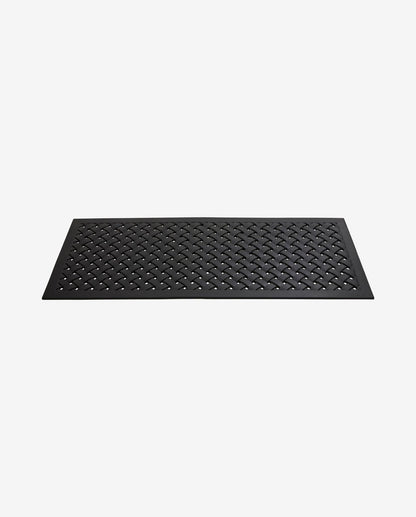 Calla Doormat in Rubber - 61x142 cm - Svart