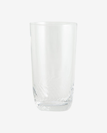 Garo High Drinking Glass - H15 cm - klart glass