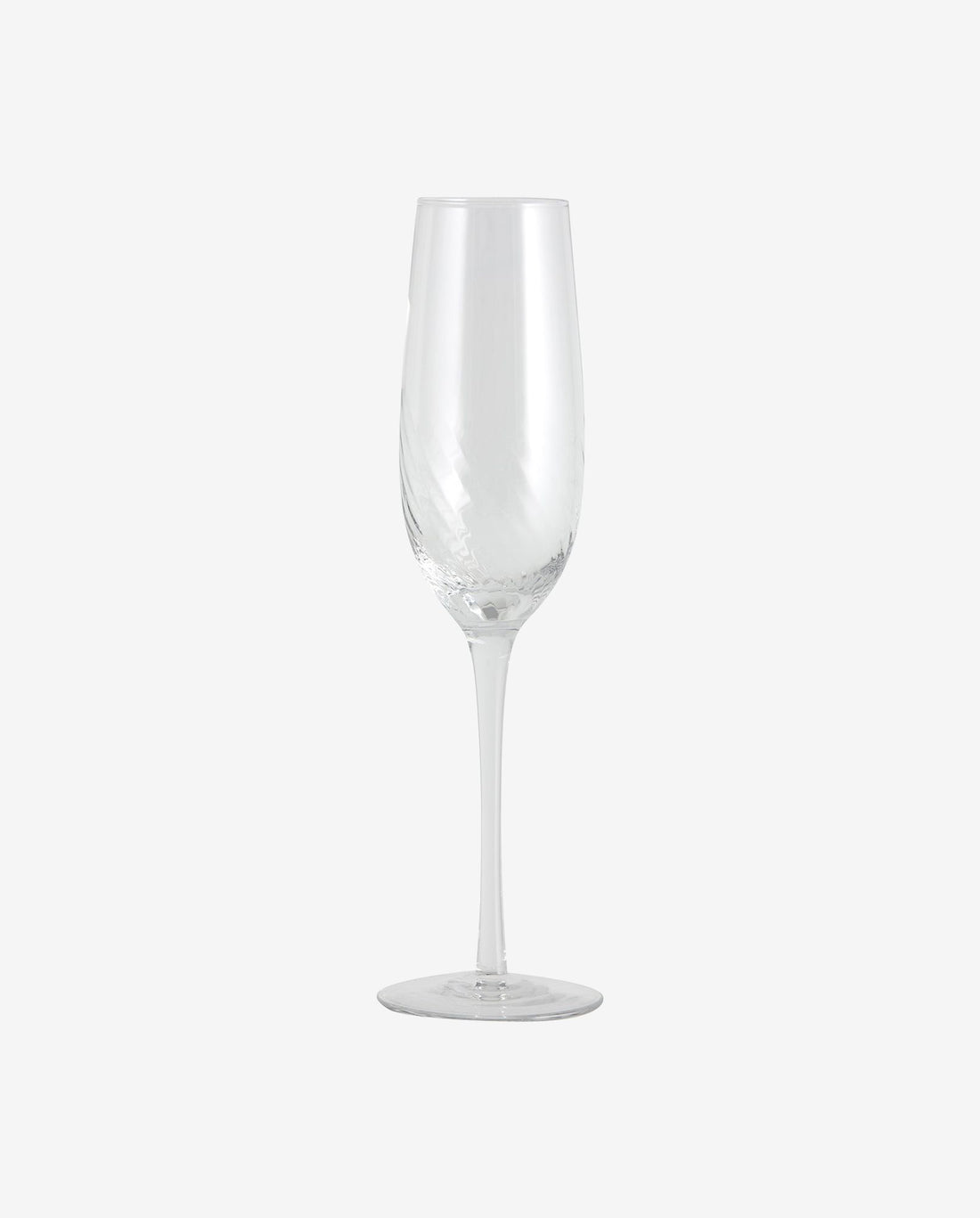 Garo Champagne Glass - H27,5 cm - Klart glass