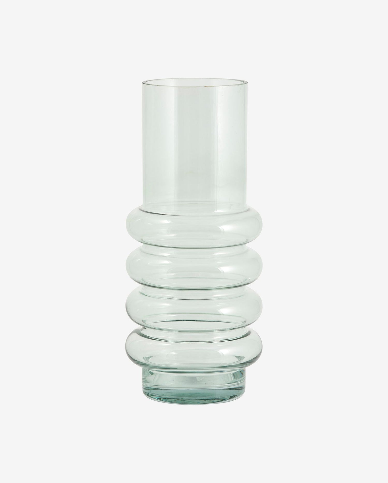Maui Vase i glass - stor - H36 cm - Lysegrønn