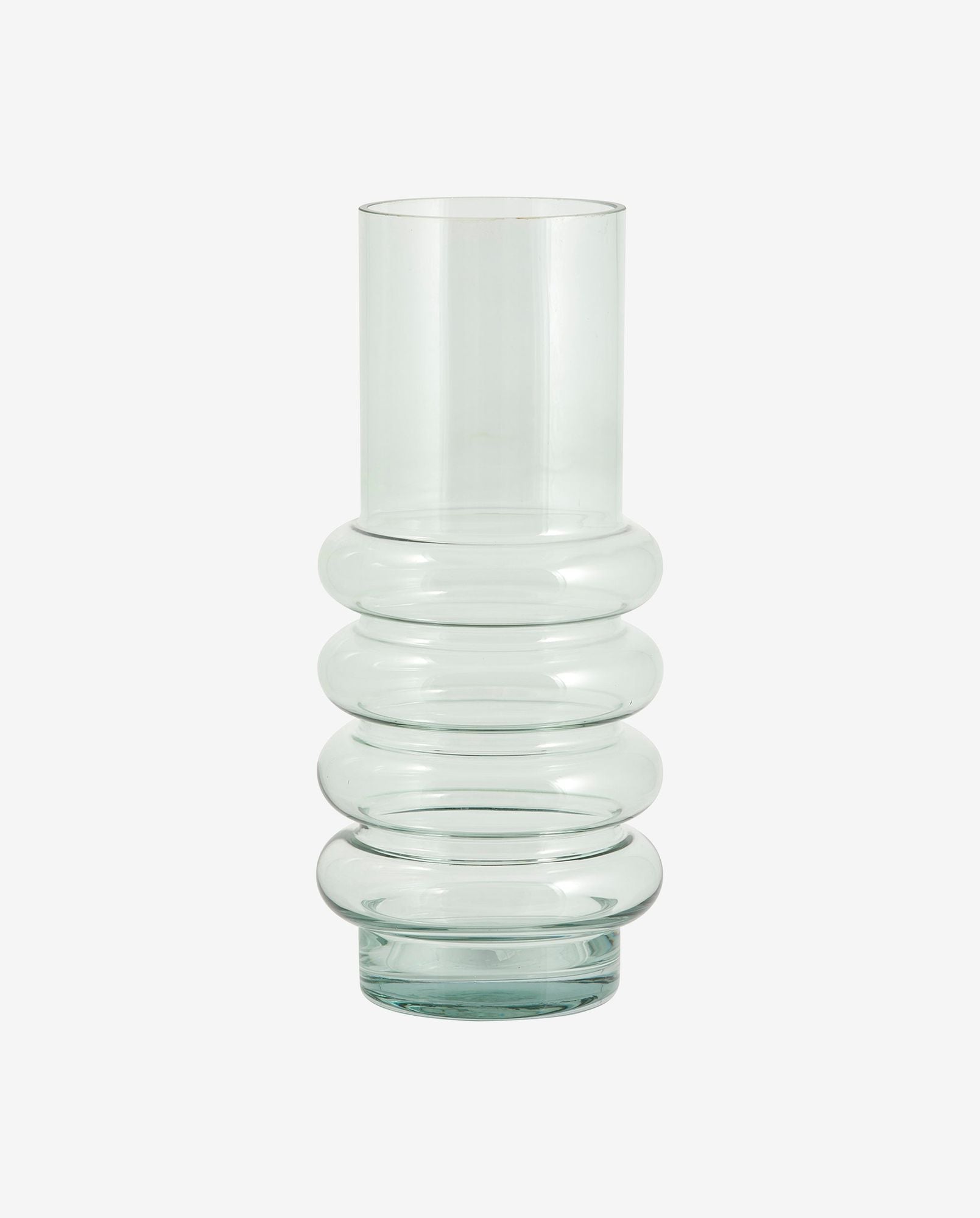 Maui Vase i glass - stor - H36 cm - Lysegrønn