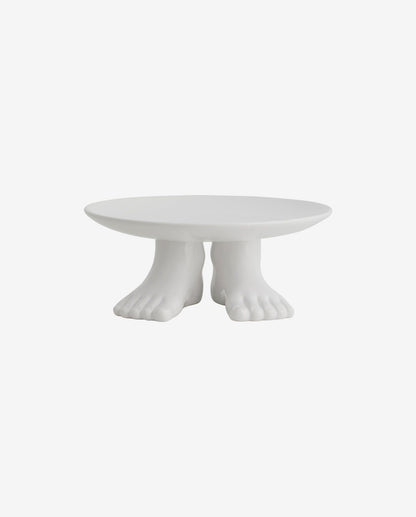Cicely Cake Dish in Ceramics - Ø29,5 cm - Hvit