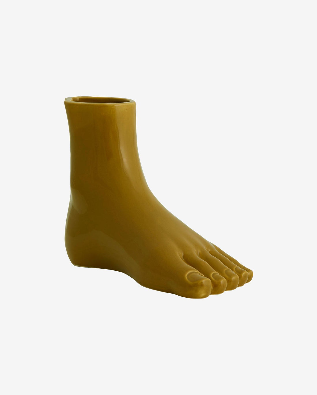 Aruba Vase i keramikk - H19,5 cm - sennep