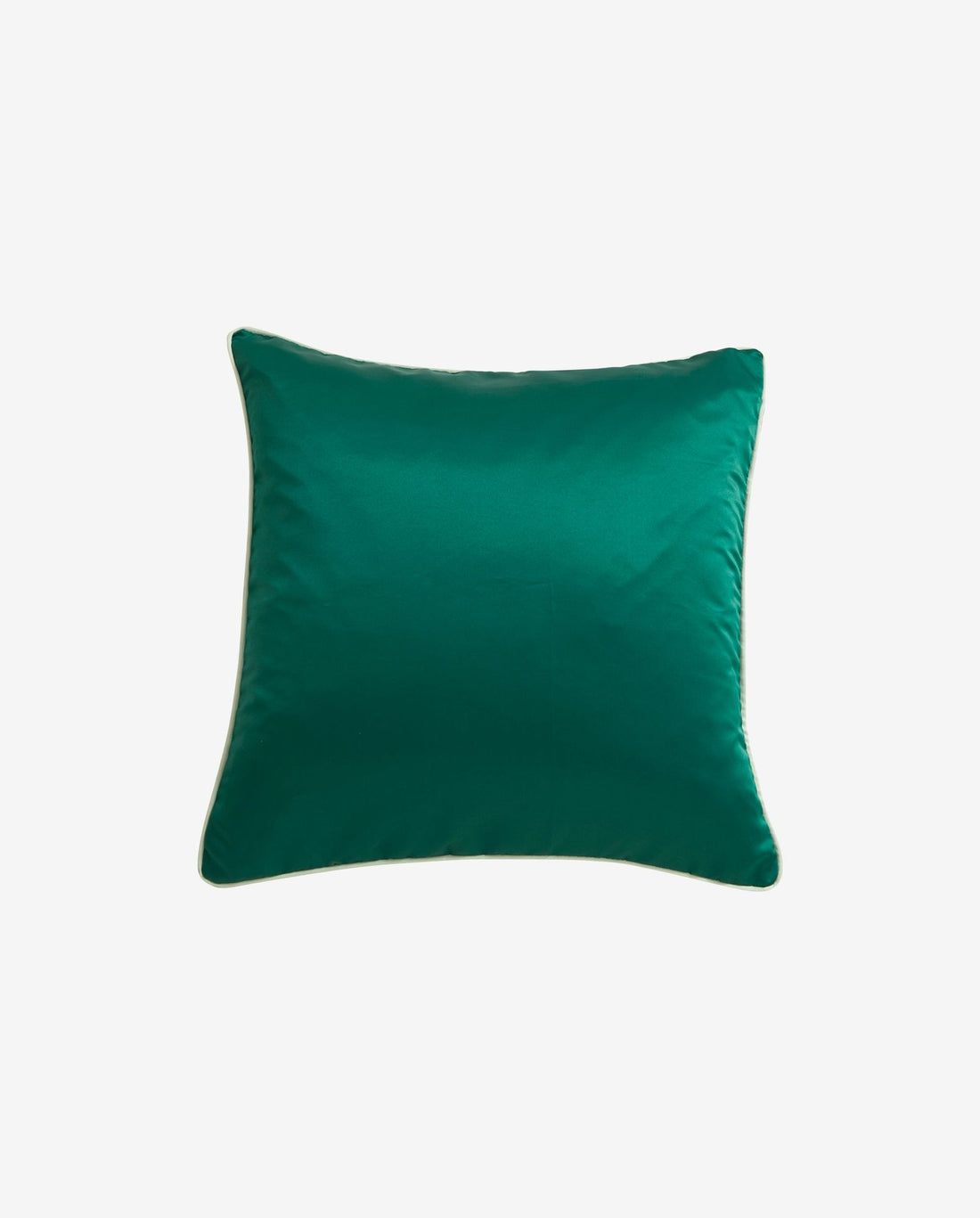 Ain putevar i satin - 50x50 - mørkegrønn