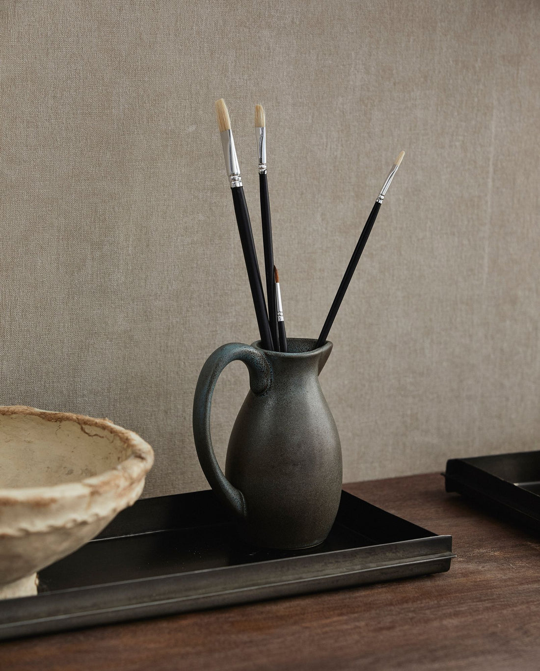 Andrew pitcher 300 ml - brun/grønn