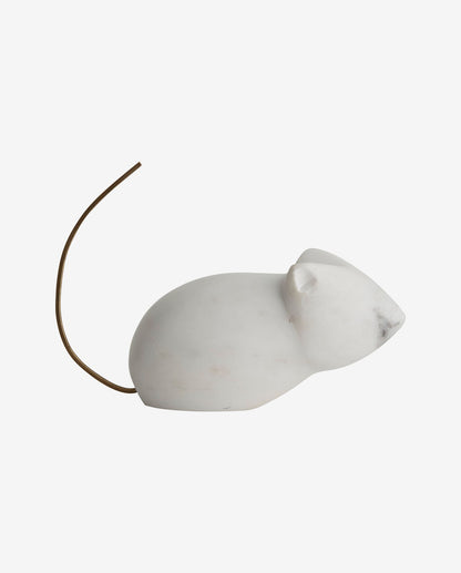 Jerry Mouse for dekorasjon - hvit marmor