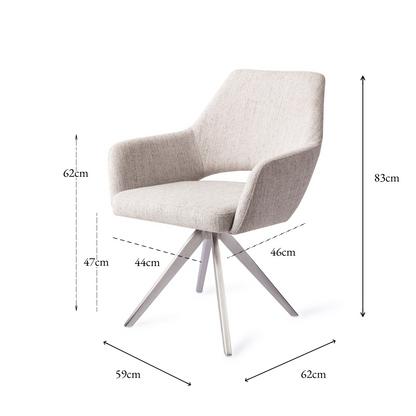 Yanai Dining Chair Pigeon