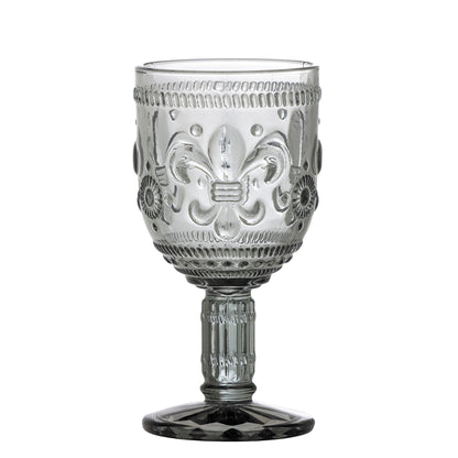 Kreativ samling cordelia vinglass, grått, glass