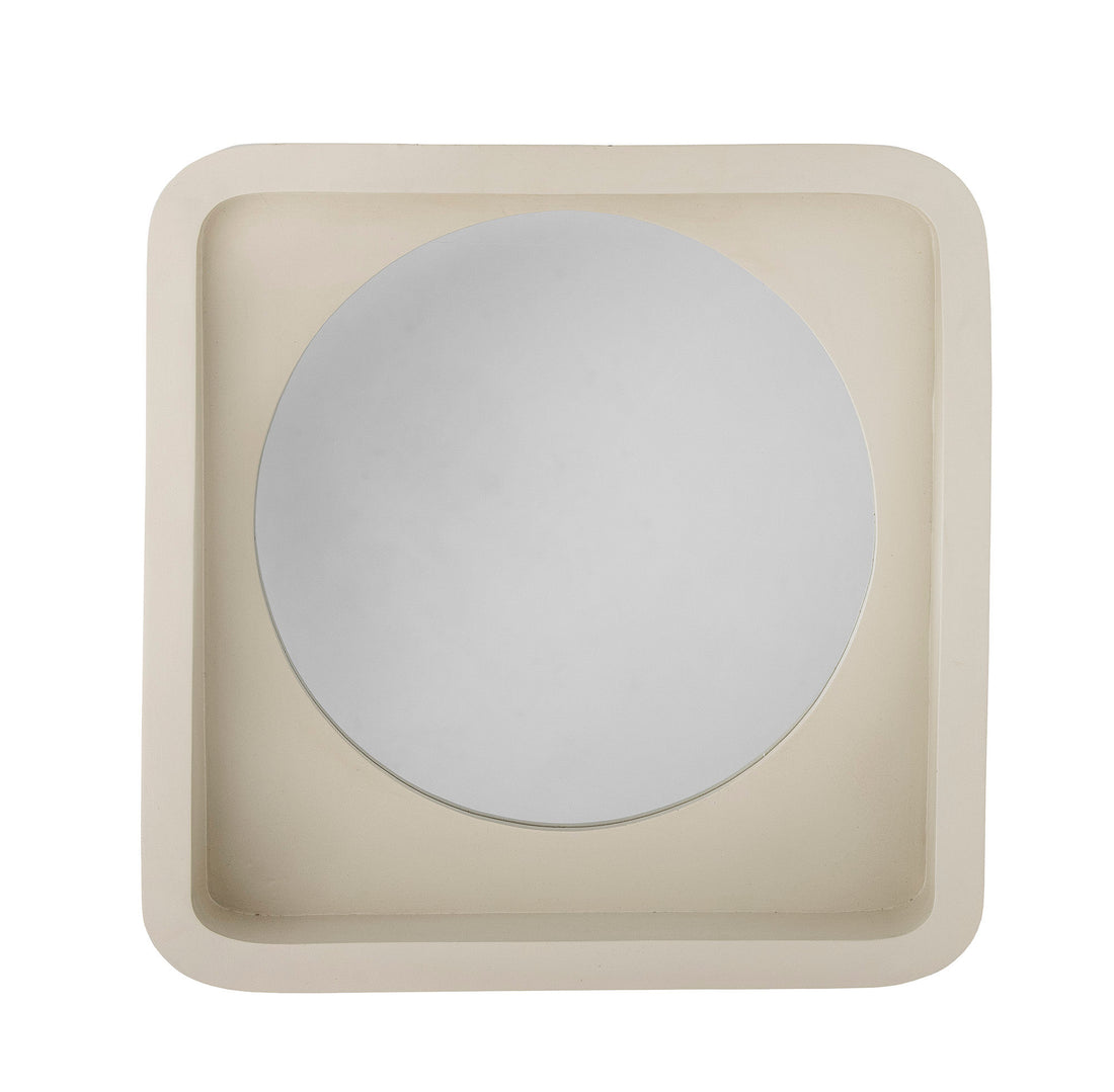 Bloomingville Phoebe Mirror m/hylle, natur, polyresin