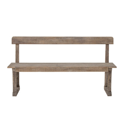 Creative Collection Portland Bench, Natur, gjenvunnet furuved