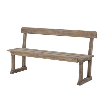 Creative Collection Portland Bench, Natur, gjenvunnet furuved