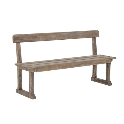 Creative Collection Portland Bench, Natur, gjenvunnet furuved