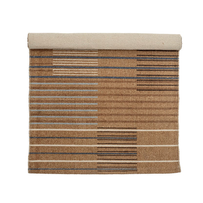 Bloomingville Boon -teppe, brun, bomull