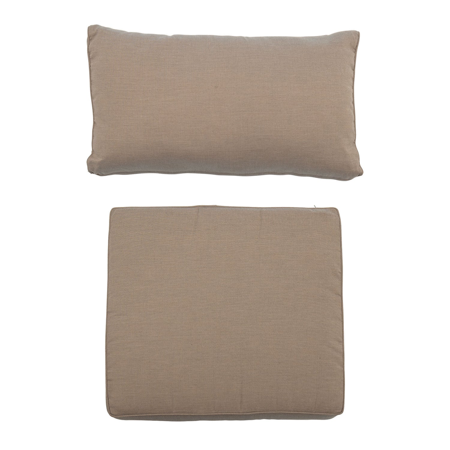 Bloomingville Pavone &amp; Mundo Cushion, Brown, Polyester