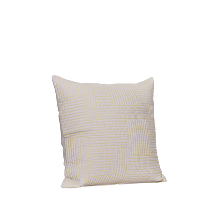 Hübsch Floy Pillow Sand/Yellow