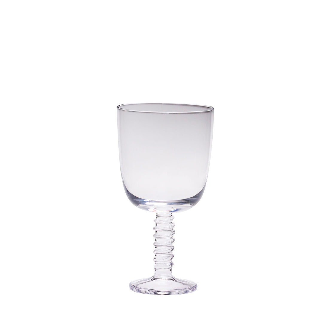 Hübsch Clink Red Wine Glass Clear