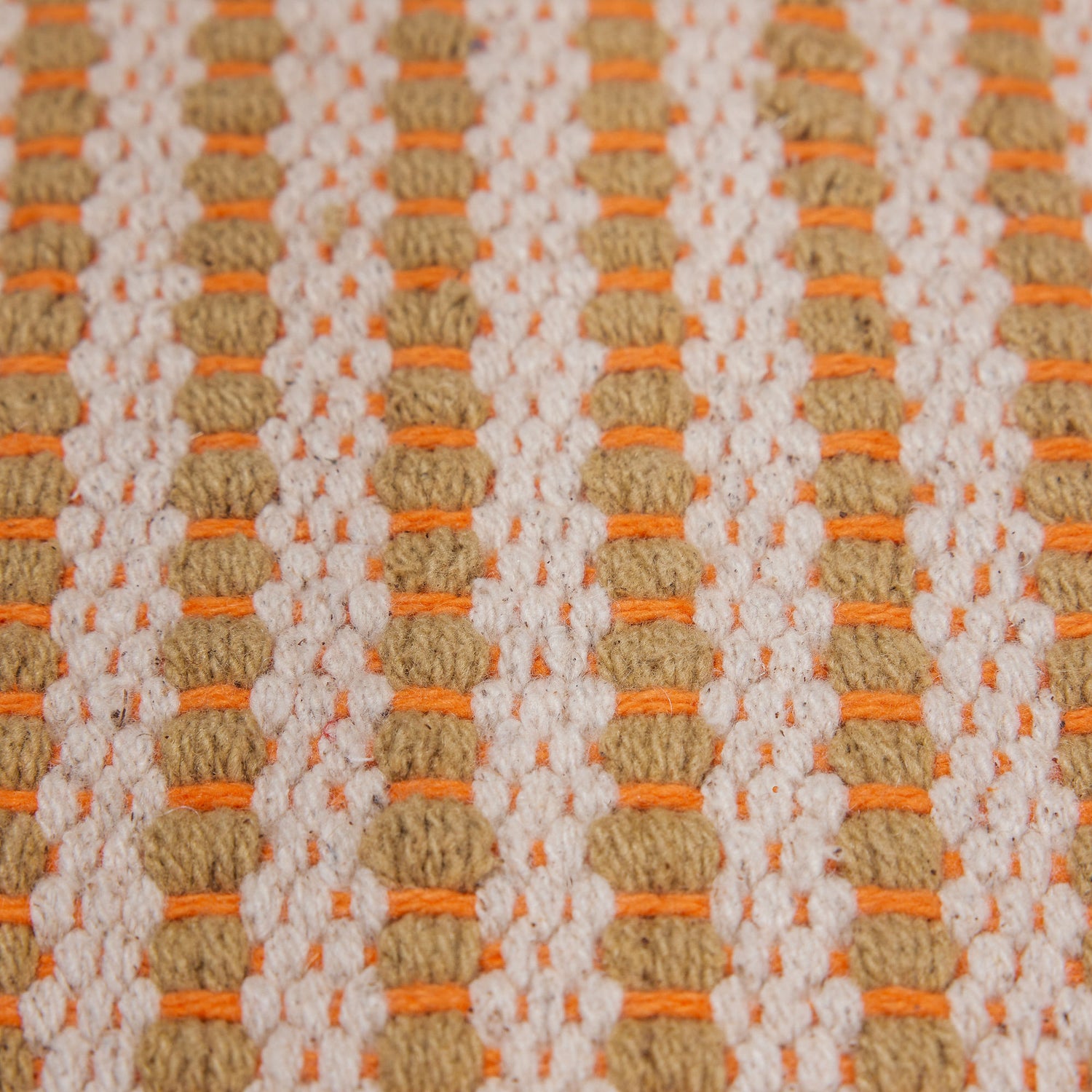 Hübsch Mochi Puf Sand/Multicolor