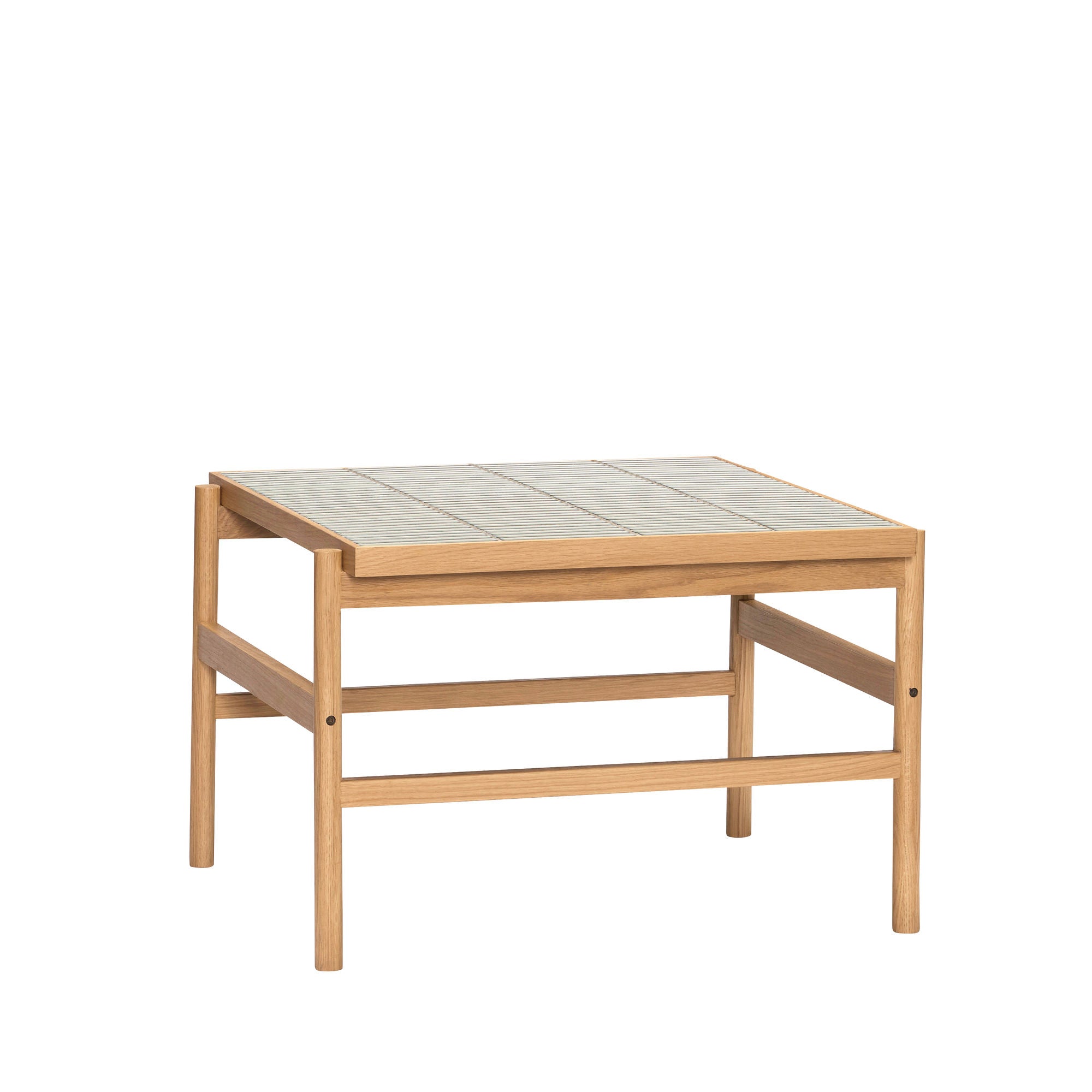 Flis Sofabord Mint/Naturlig - 61x66xh44cm