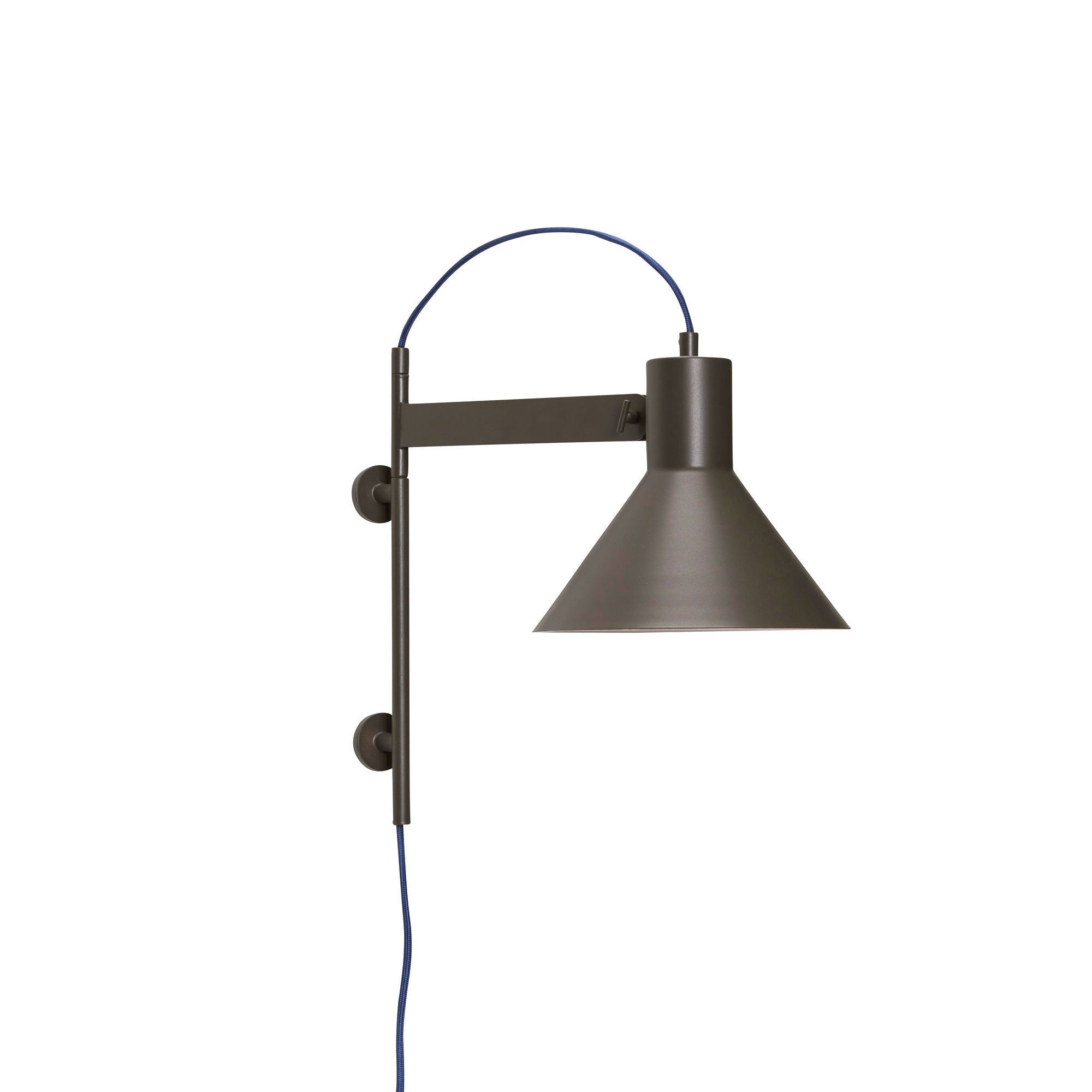 Hübsch Studio Wall Lamp Brown