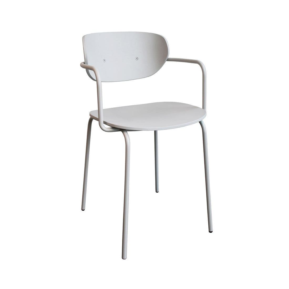 Hübsch Arch Dining Chair Light Grey