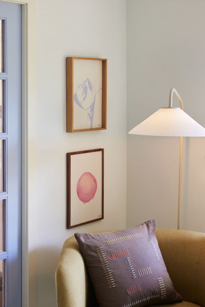 Hübsch solid gulvlampesand