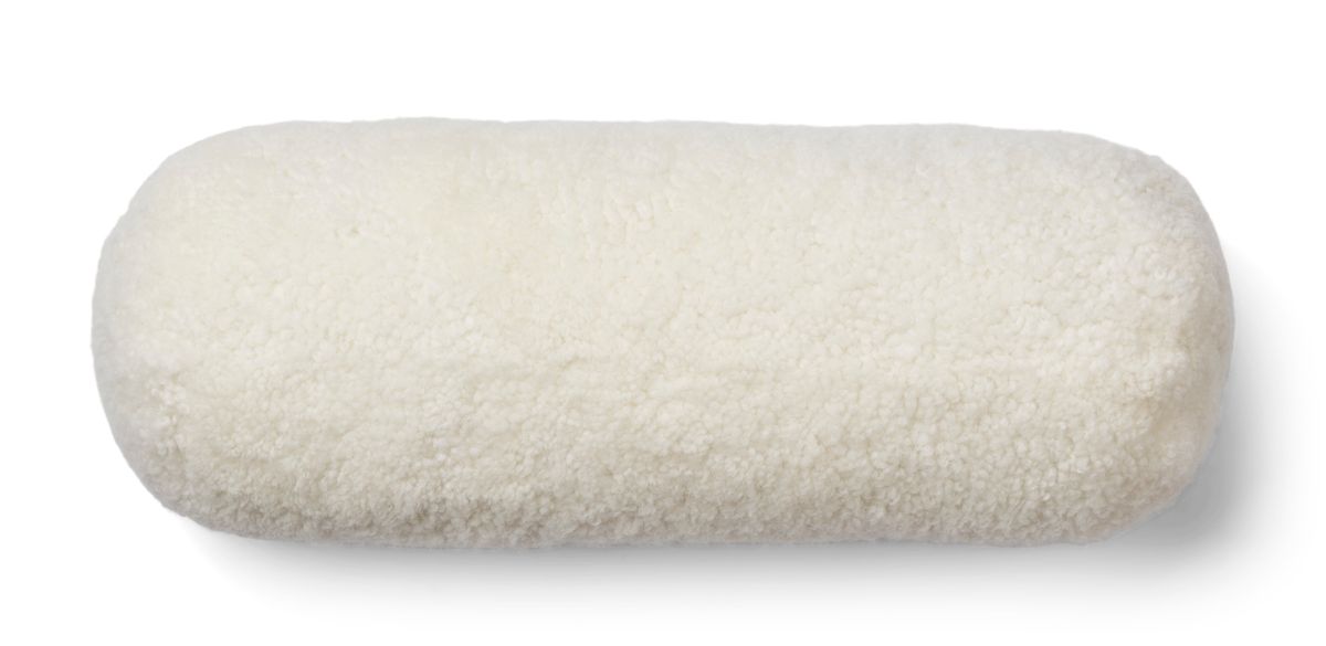 Bolster pute | LAMBSKIN | Kort hår | New Zealand | Ø20xl52 cm