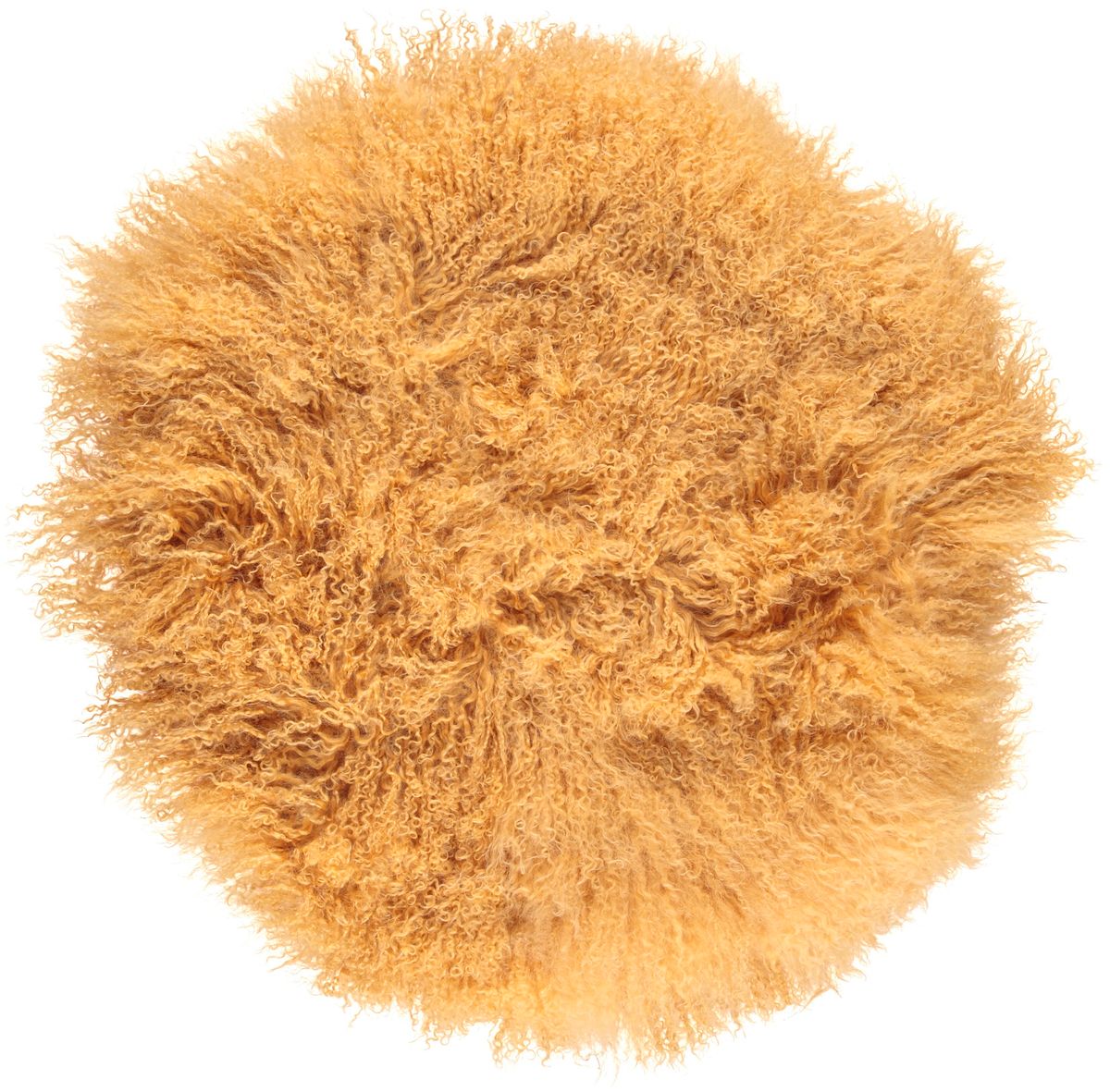 Lammeskinnspute | Krøllete | Tibet | Ø45 cm, Ø62 cm &amp; Ø38 cm