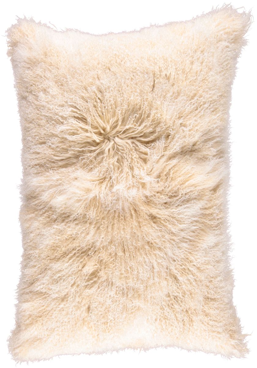 Lammeskinnspute | Krøllete | Tibet | 60x90 cm