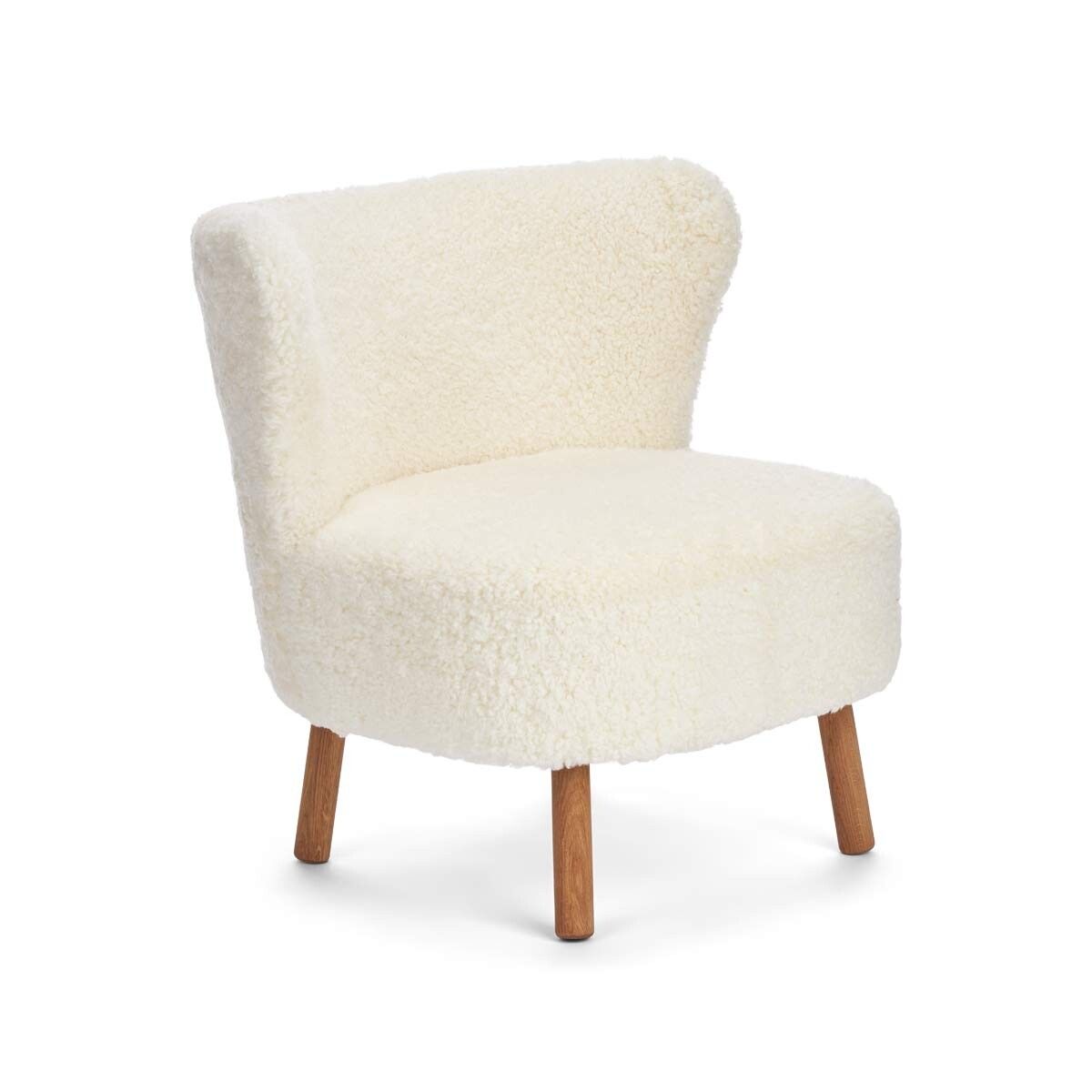 Emil Lounge Chair | Korthåret