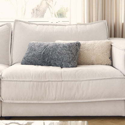 Lammeskinnspute | Korthåret | New Zealand | Dobbeltsidig | 30x60 cm