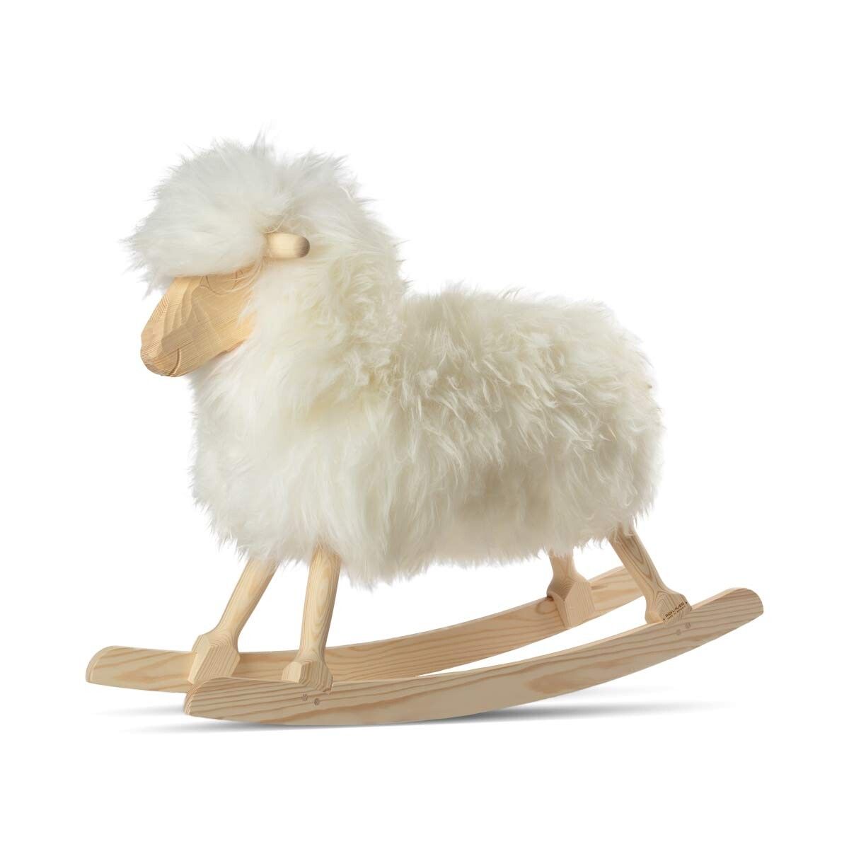 Manray Povl Kjer Design | Korthåret lammeskinn | Stor L85xB25xH60 cm