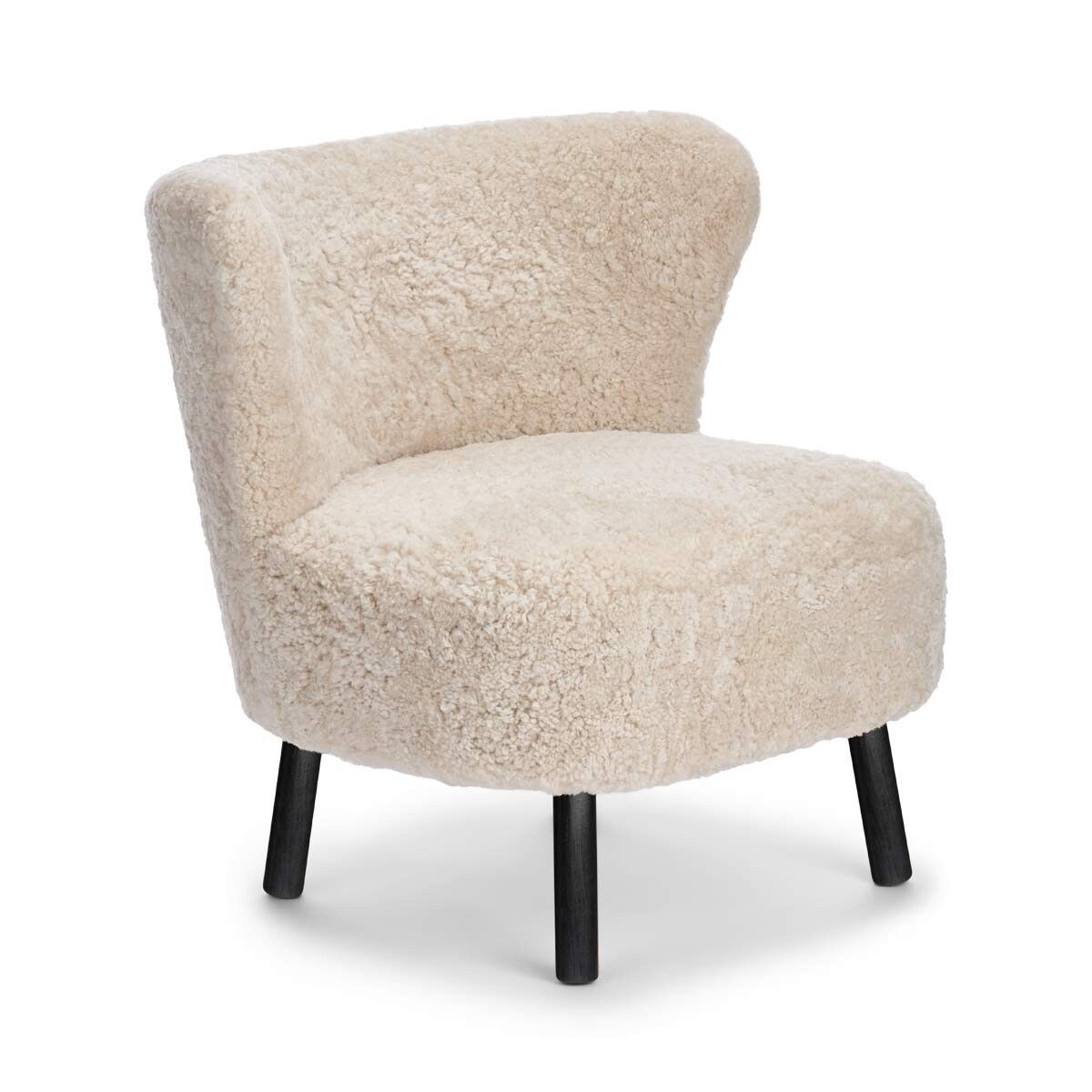 Emil Lounge Chair | Korthåret