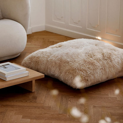 Maxi flytepute | Langhåret | New Zealand | 90x90 cm