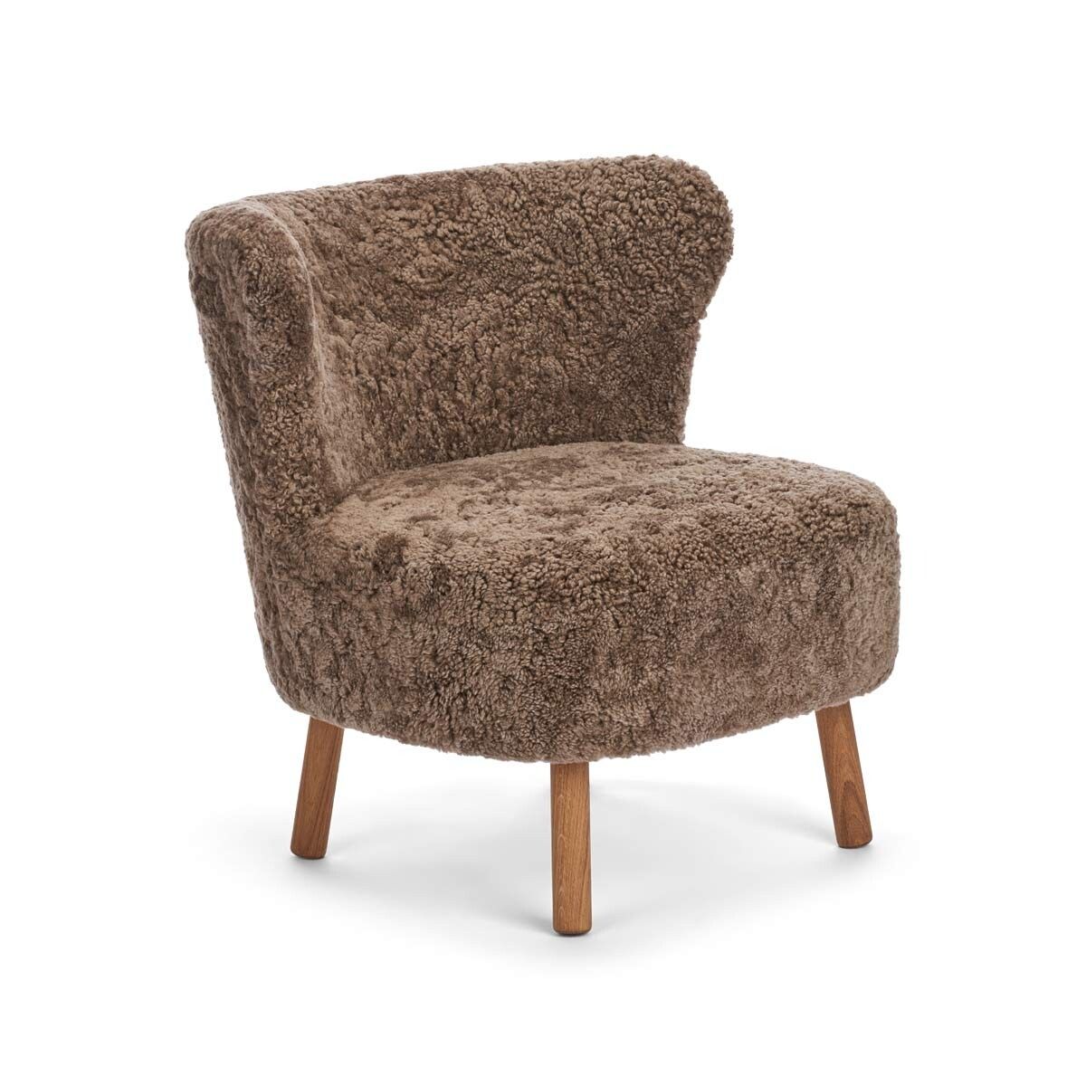 Emil Lounge Chair | Korthåret