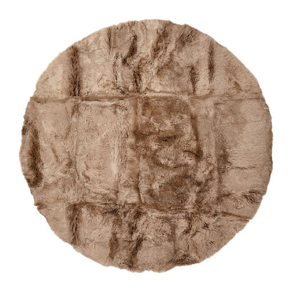 Designerteppe | Langhåret | New Zealand | Ø140 cm