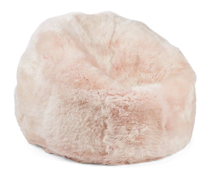 Rund bønneposestol | Langhåret | New Zealand | 73x74 cm og 92x93 cm