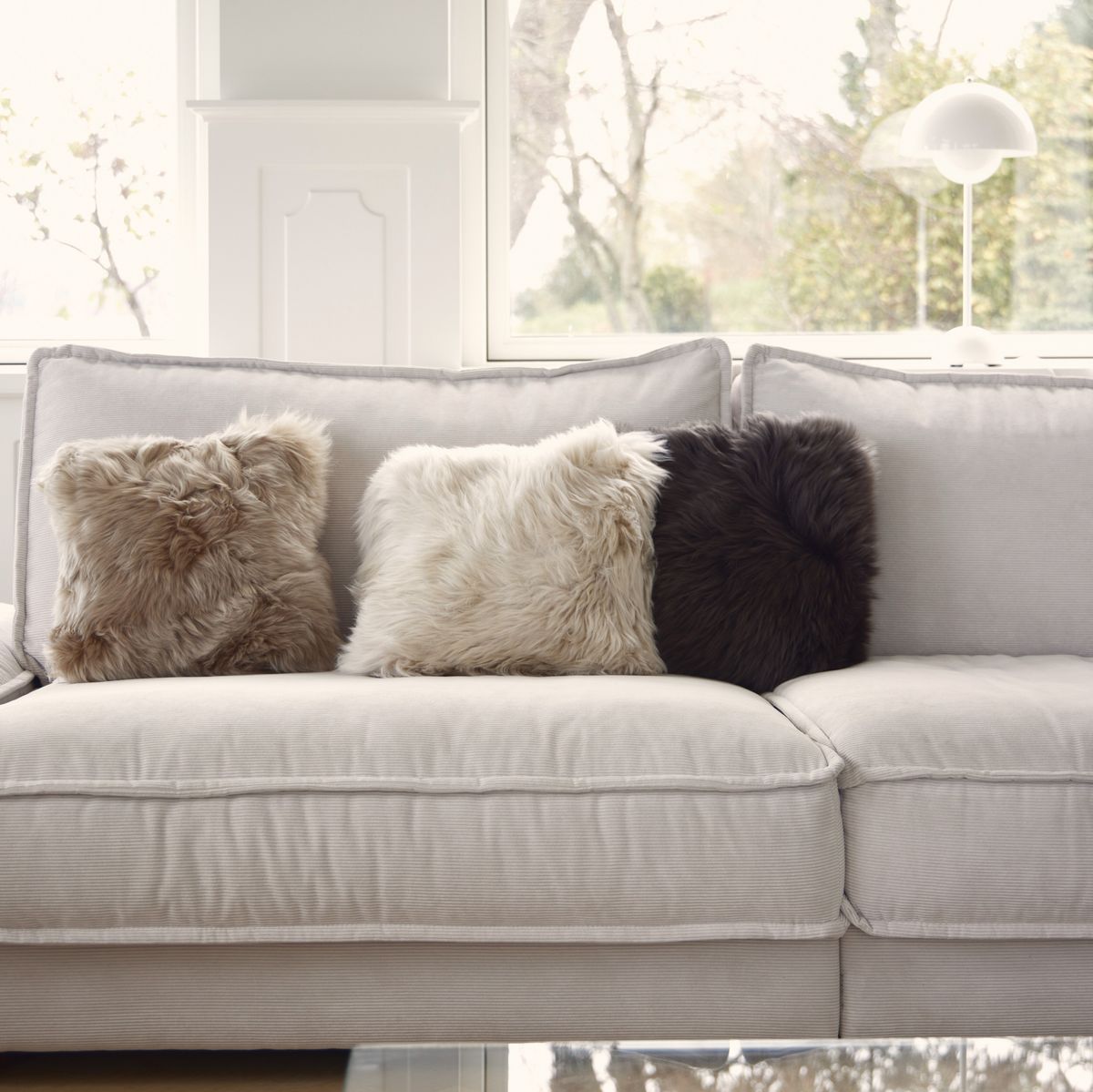 Lammeskinnspute | Langhåret | New Zealand | 35x35 cm