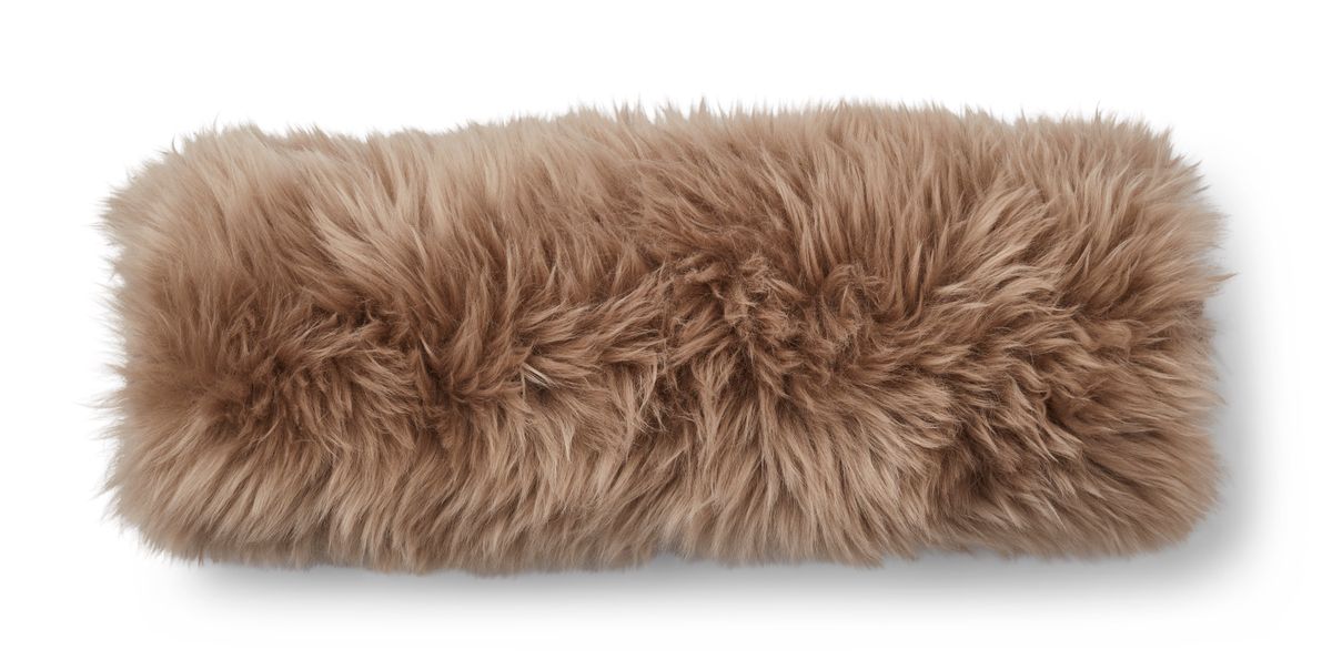 Bolster pute | Langt og kort hår | New Zealand Lambskin | D20XL52 cm