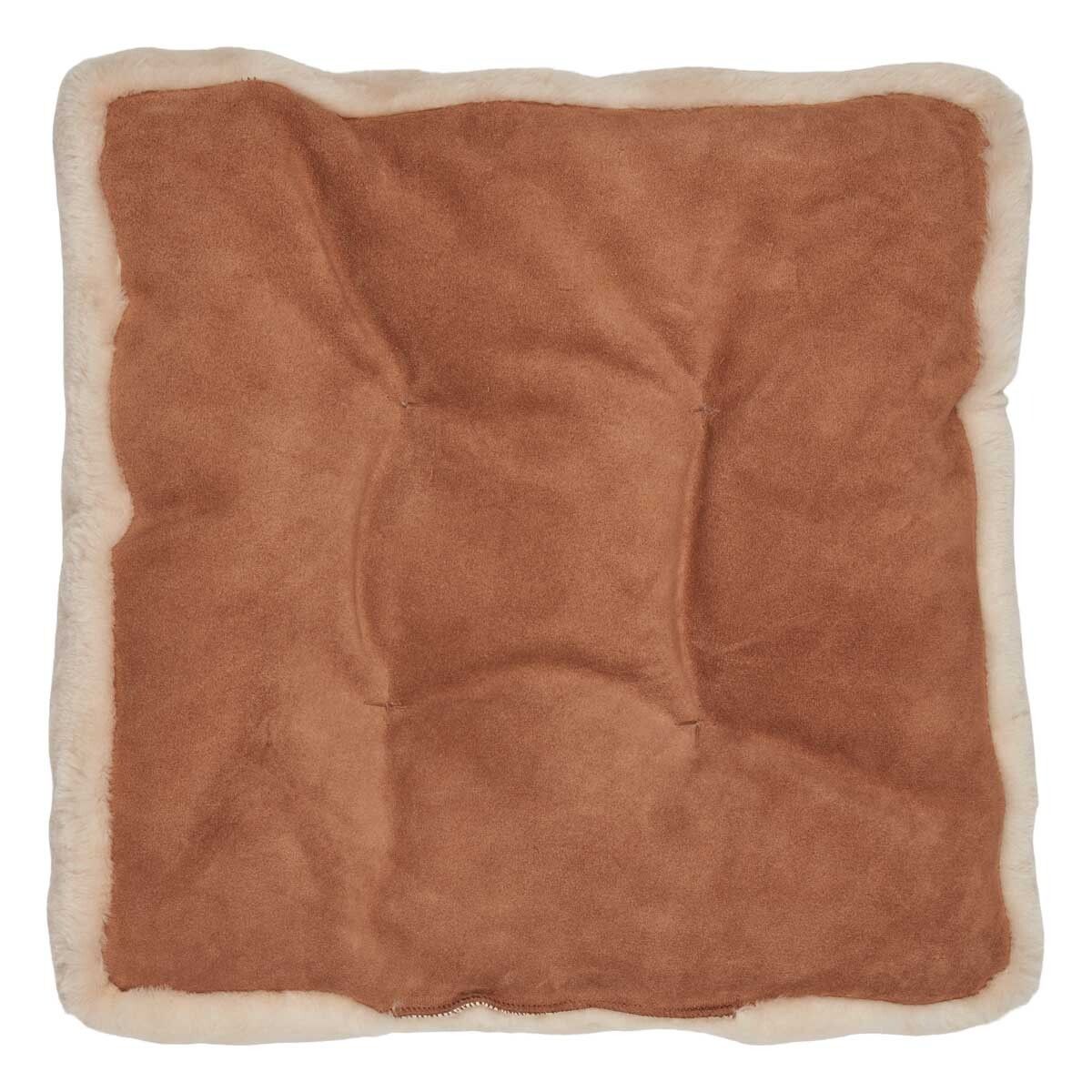 Sittepute m/fyll | Mokkasin | New Zealand | 45x45 cm