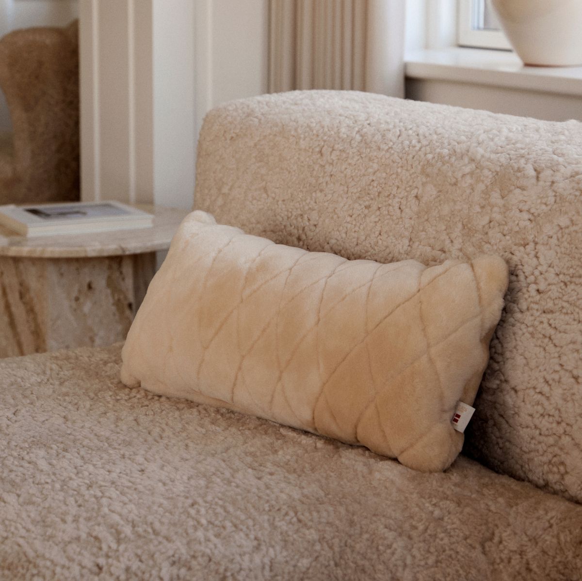 Bladpute | Mokkasin | Dobbeltsidig | New Zealand | 28x56 cm