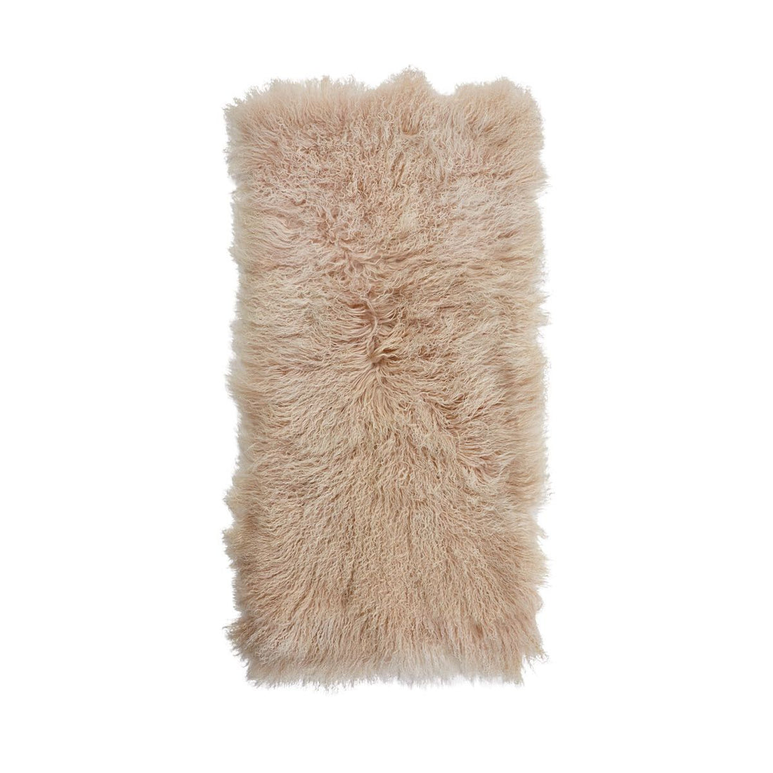 Lammeskinnspledd | Krøllete | Tibet | 60x120 cm