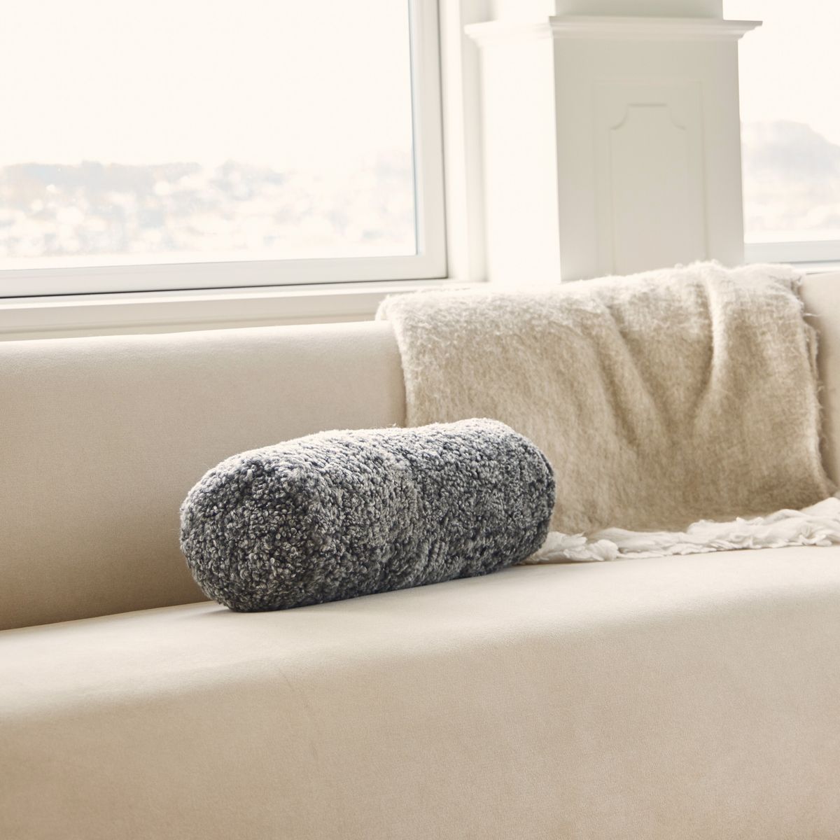 Bolsterpute | Korthåret | New Zealand | Ø20xL52 cm