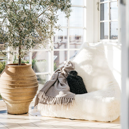 Beanbag stol | Korthåret | New Zealand | 100x100x80 cm