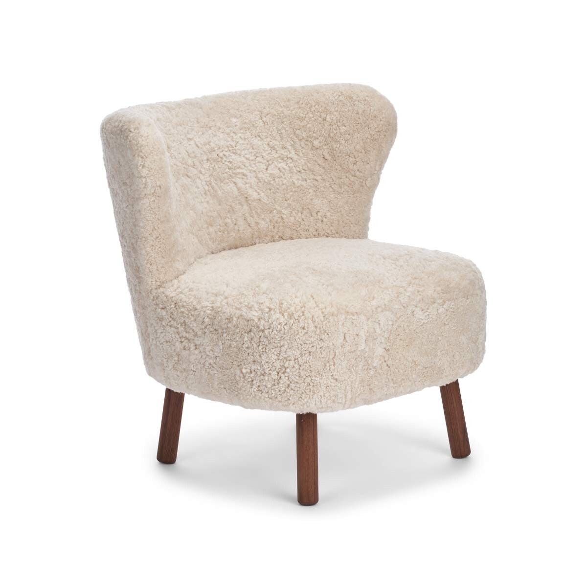 Emil Lounge Chair | Korthåret